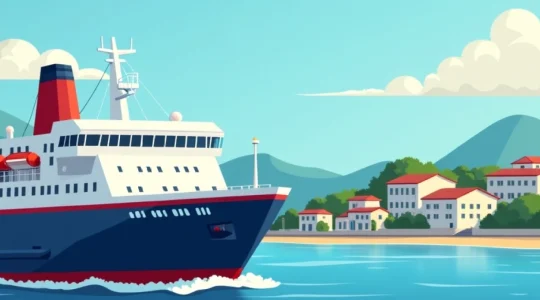 traghetto a seconda della destinazione
